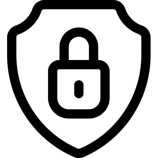 Security Shield Graphic Overlay